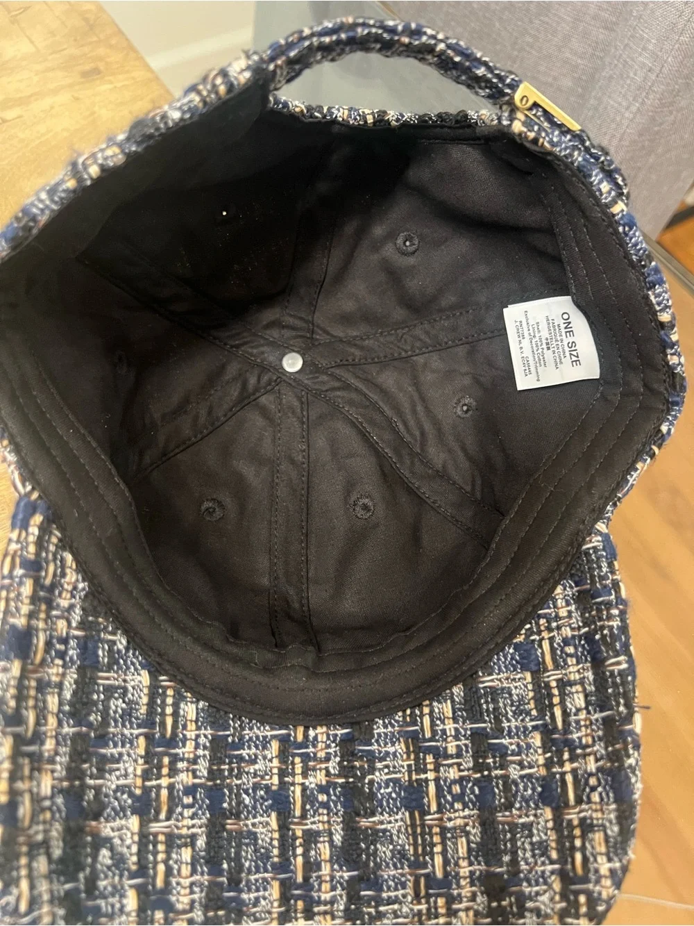 J.Crew Tweed Baseball Cap